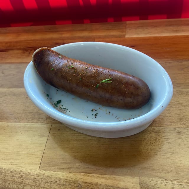 Boiled Country Pleasin' Sausage.